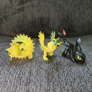 How To Train Your Dragon 3 Inch Toy Figures